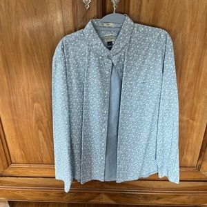 Men’s Jcrew small flowered motif shirt size large